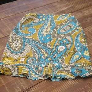 Paisley Print Women's Skirt